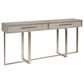 Lexington Home Brands Copa Cabana San Juan Console in Sea Mist and Champagne Silver Leaf, , large