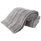 Timberlake Lavish Home Zero Twist 2-Piece Towel Set in Silver and Black, , large