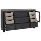 Millenium Foyland 11-Drawer Dresser Only in Black and Brown, , large