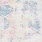 Safavieh Tulum TUL272C Ivory and Blue 5"3" x 7"6" Area Rug, , large