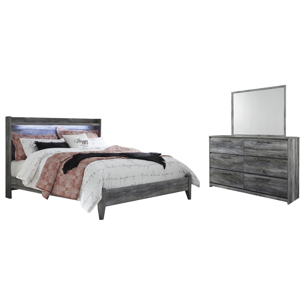 Ashley Baystorm 3-Piece King Bedroom Set in Gray, , large