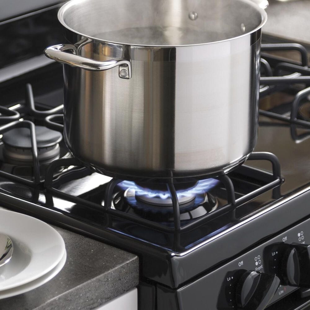 GE Appliances 4.8 Cu. Ft. Freestanding Gas Range in Black, , large