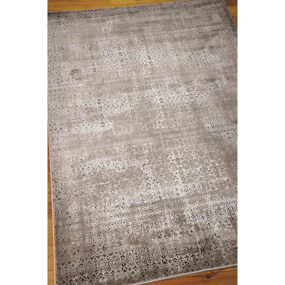 Nourison Karma KRM01 9&#39;3&quot; x 12&#39;9&quot; Ash Area Rug, , large
