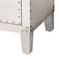 Baxton Studio Carel 5-Drawer Accent Storage Cabinet in Silver, , large