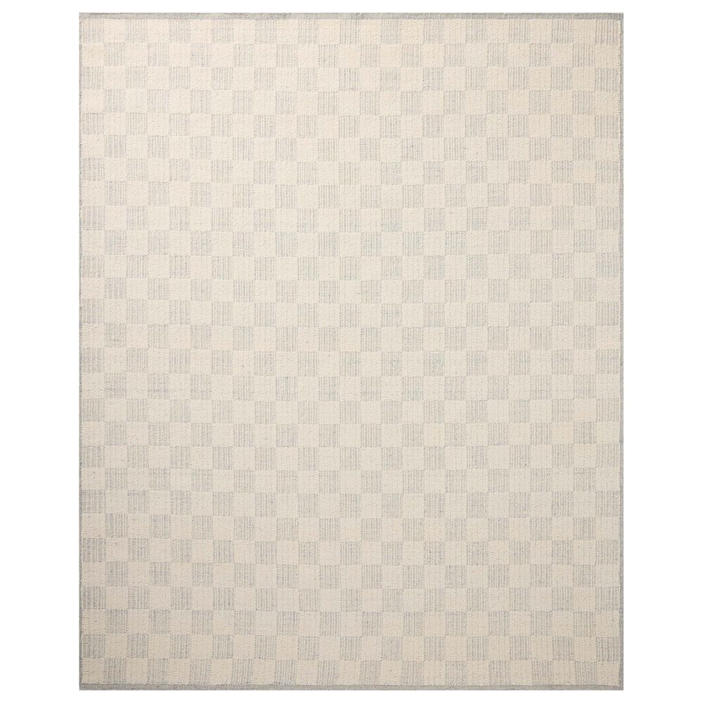 Loloi Knox Ivory and Sky 4" x 6" Area Rug, , large