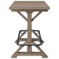 Golden Wave Furniture Benton 6-Piece Rectangular Dining Set in Pecan Brown, , large