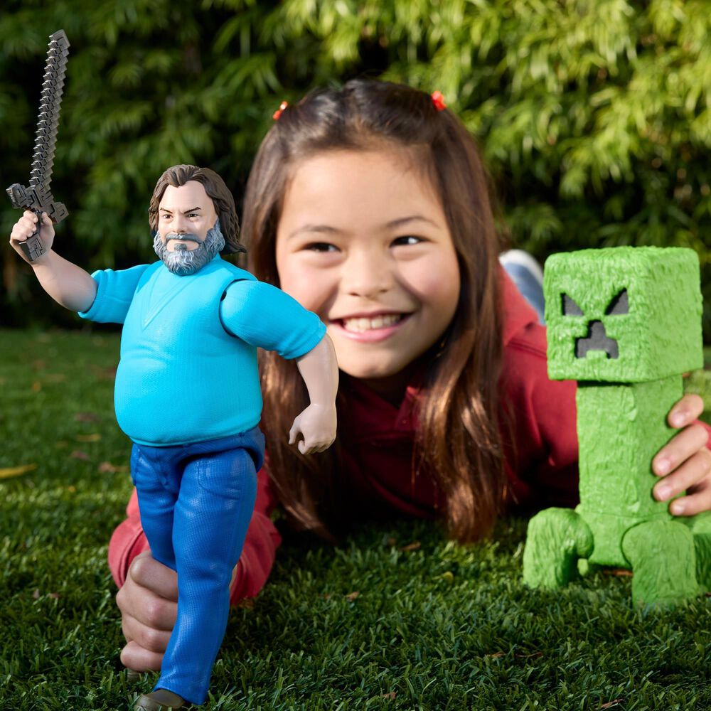 Minecraft A Minecraft Movie - 12&quot; Steve Action Figure in Multicolor, , large