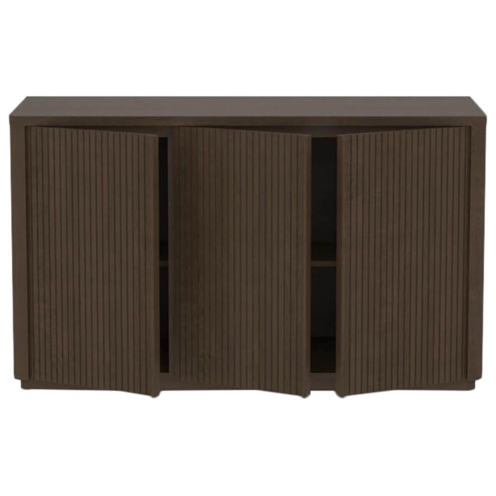 Canadel Modern 4-Door Buffet in Hazelnut Washed, , large