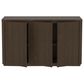 Canadel Modern 4-Door Buffet in Hazelnut Washed, , large