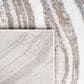 Safavieh Cyrus Shag CYR130A 2"2" x 9" Ivory and Grey Runner, , large