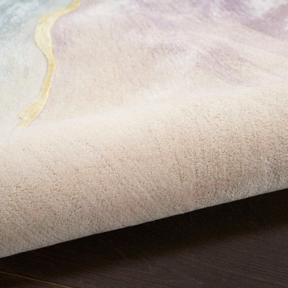 Nourison Prismatic 7&#39;9&quot; x 9&#39;9&quot; Ivory, Purple, Blue and Red Area Rug, , large