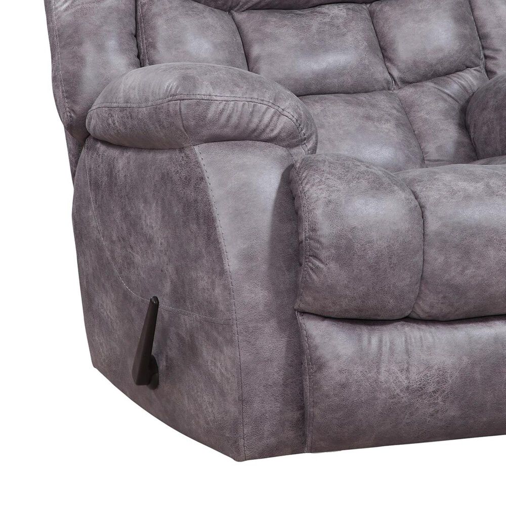 HomeStretch Blockbuster Manual Rocker Recliner in Pewter, , large