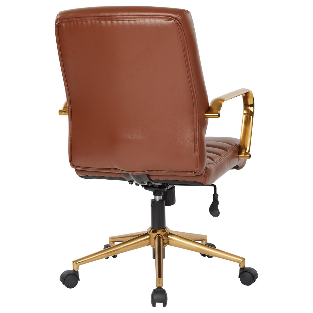 OSP Home FL Series Office Chair in Saddle, , large
