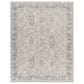 Surya Dresden DRE-2325 Medium Gray, Gray, White, Light Slate, Mustard and Rust 6"7" x 9"6" Area Rug, , large