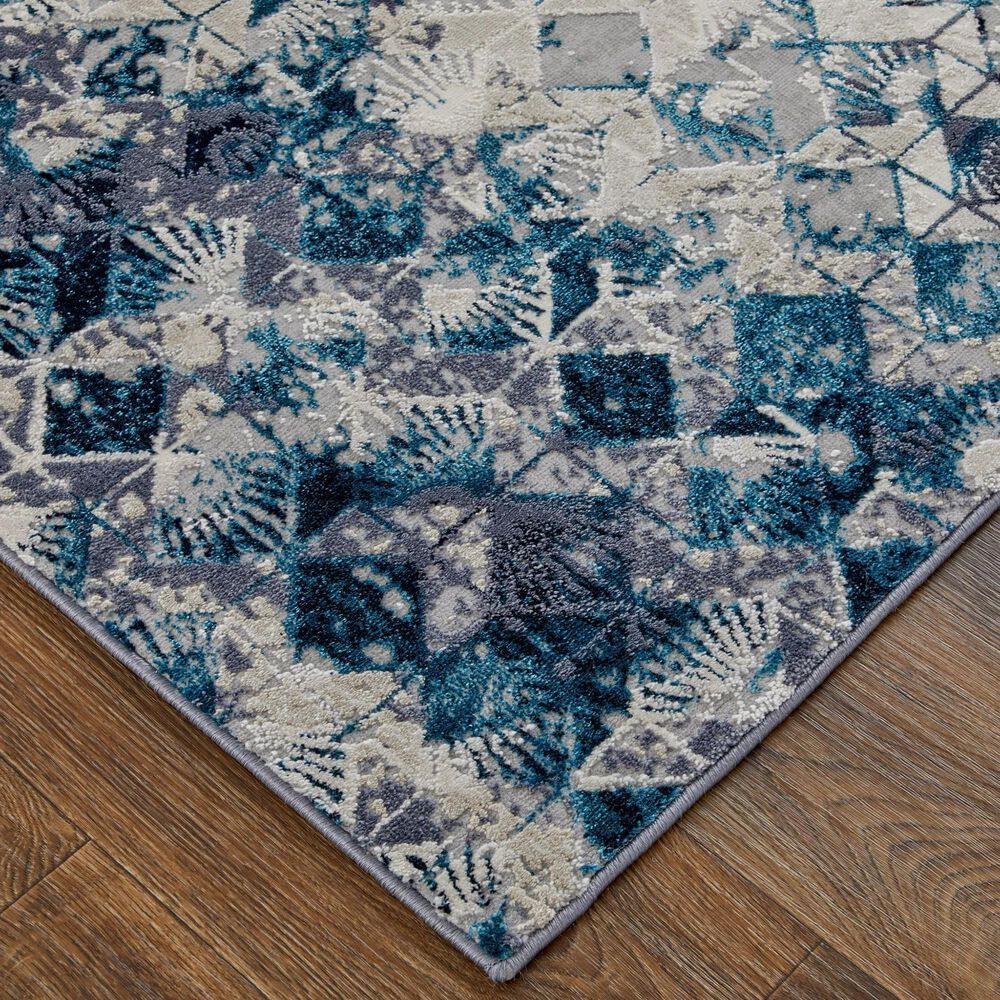 Feizy Indio 1&#39;8&quot; x 2&#39;10&quot; Blue Area Rug, , large