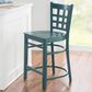 Linon Home Decor Lola Counter Stool in Hunter Green, , large
