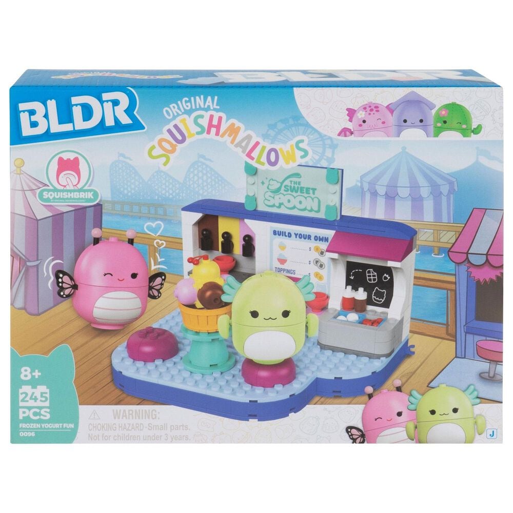 Squishmallow Frozen Yogurt Fun with Andreina and Mipsy Building Set in Multicolor, , large