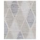 Feizy Elias 2"9" x 8" Ivory and Blue Runner, , large