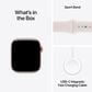 Apple Watch Series 11 (GPS) 42mm Rose Gold Aluminum Case with Light Blush Sport Band - M/L - Rose Gold - (2025)(Pre-Order), , large