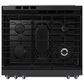Samsung Bespoke 6.0 Cu. Ft. Smart Slide-In Gas Range with True Convection in Matte Black Steel, , large