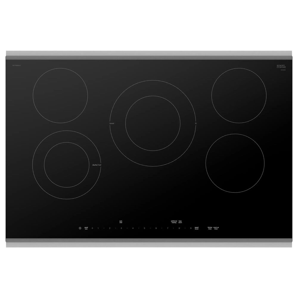 Bosch Benchmark 2-Piece Kitchen Package with Stainless Steel 4.6 Cu. Ft. Single Wall Oven and Black 30&quot; Electric Cooktop, , large