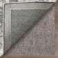Feizy Belfort Oriental Gray 12" x 15" Area Rug, , large