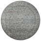Loloi Katherine 9"6" Round Ocean and Gold Area Rug, , large