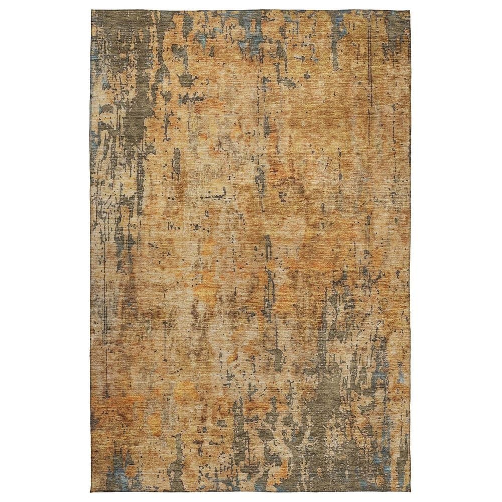 Dalyn Rug Company Nouveau NV11 3" x 5" Copper Indoor/Outdoor Area Rug, , large
