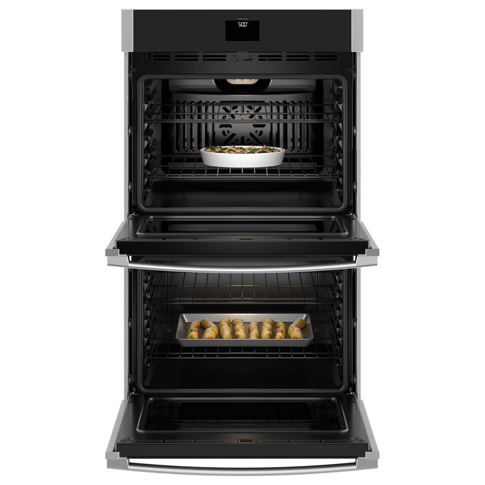 GE Appliances 30&quot; Double Electric Wall Oven with No Preheat Air Fry in Stainless Steel, , large