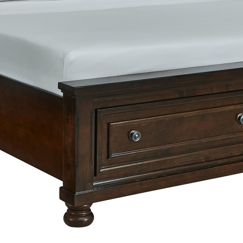 Millenium Porter California King Storage Sleigh Bed in Rustic Brown, , large