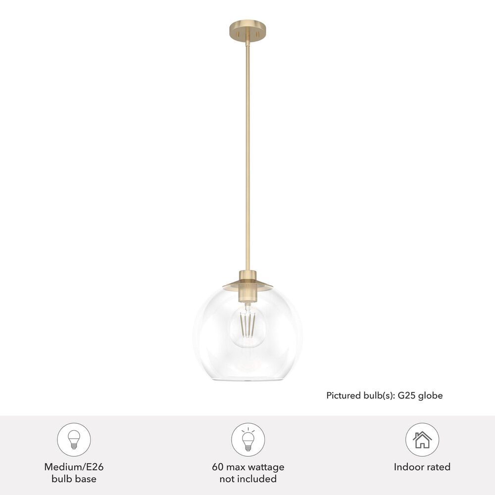 Hunter Xidane 1-Light Large Pendant in Alturas Gold, , large