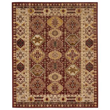 37B Bedouin Armada 8" x 10" Cabernet Area Rug, , large