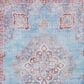 Safavieh Serapi 5"3" x 7"6" Blue and Brown Area Rug, , large