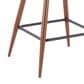 Lumisource Pebble Counter Stool in Charcoal/Walnut (Set of 2), , large