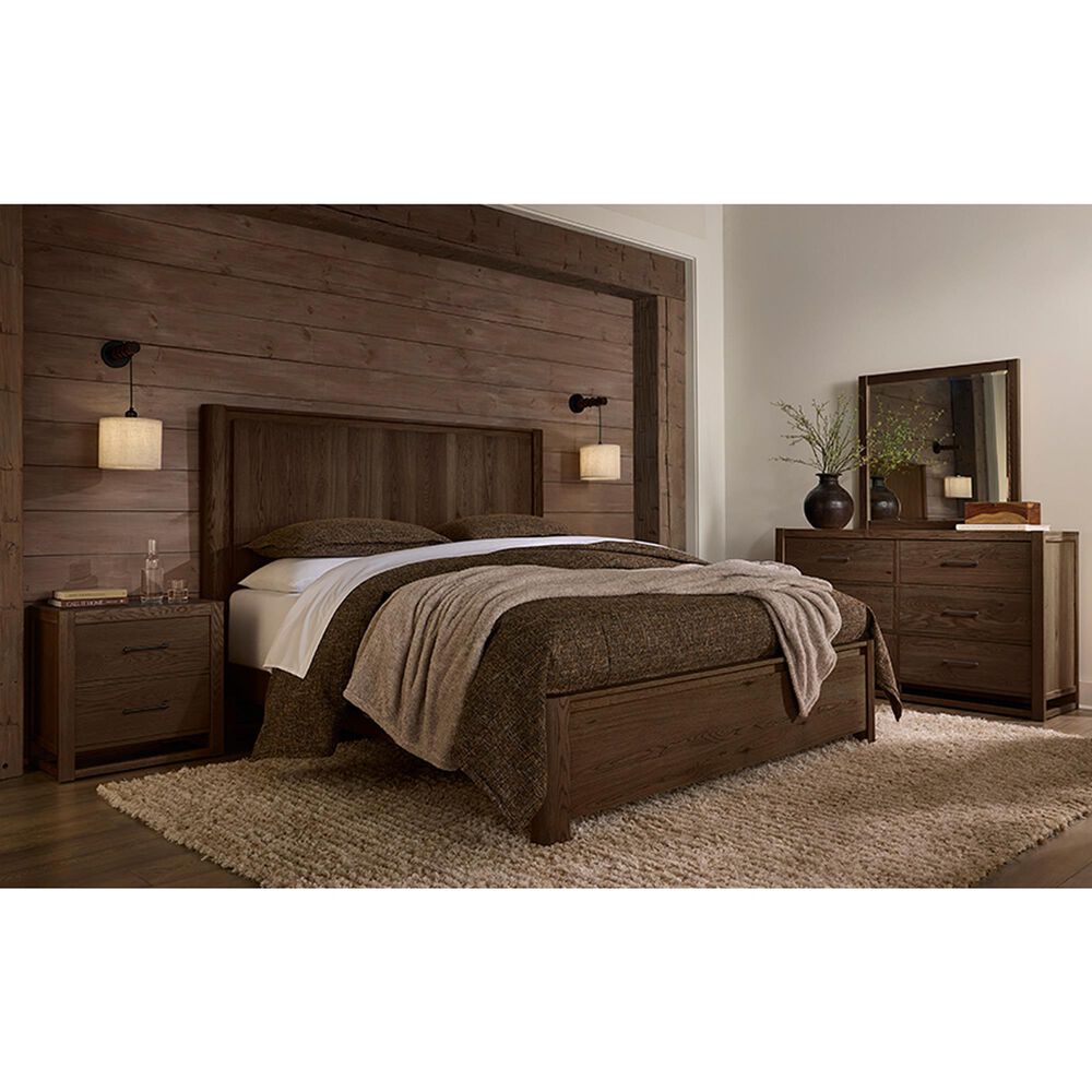 Viceray Collections Lodge and Loft 2-Drawer Nightstand in Dark Oak, , large