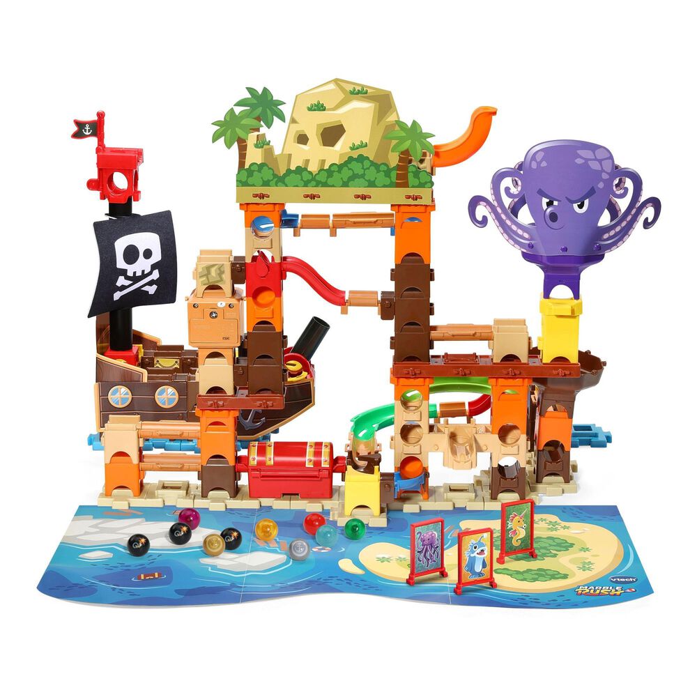 Vtech Marble Rush Pirates Cove Adventure Set in Multicolor, , large