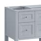 James Martin Vanities Breckenridge 60" Single Bathroom Vanity Cabinet in Serenity Blue, , large