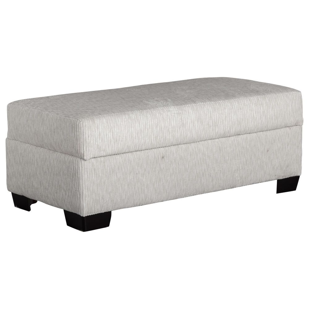 J Cooper USA Liverpool Storage Ottoman in Cashmere, , large