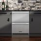 Signature Kitchen Suite 3.4 Cu. Ft. Undercounter Convertible Refrigerator/Freezer Drawer - Panel Sold Separately, , large