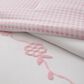 Hampton Park Tiffany 6-Piece Full/Queen Comforter Set in Pink and White, , large