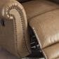 Ashley Chasemore Manual Swivel Glider Recliner in Earth, , large