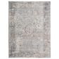 Amer Rugs Fairmont 10"3" x 14"3" Silver and Orange Area Rug, , large