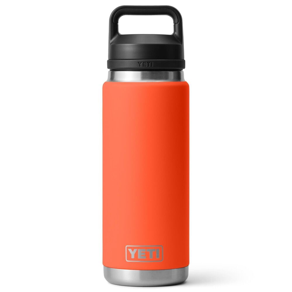 YETI Rambler 26 Oz Water Bottle with Chug Cap in Papaya, , large