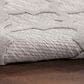 Nourison Easy Care 6" x 9" Silver Grey Indoor/Outdoor Area Rug, , large