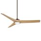 Minka-Aire Timber 68" LED Smart Ceiling Fan with Maple Blades in Heirloom Bronze, , large