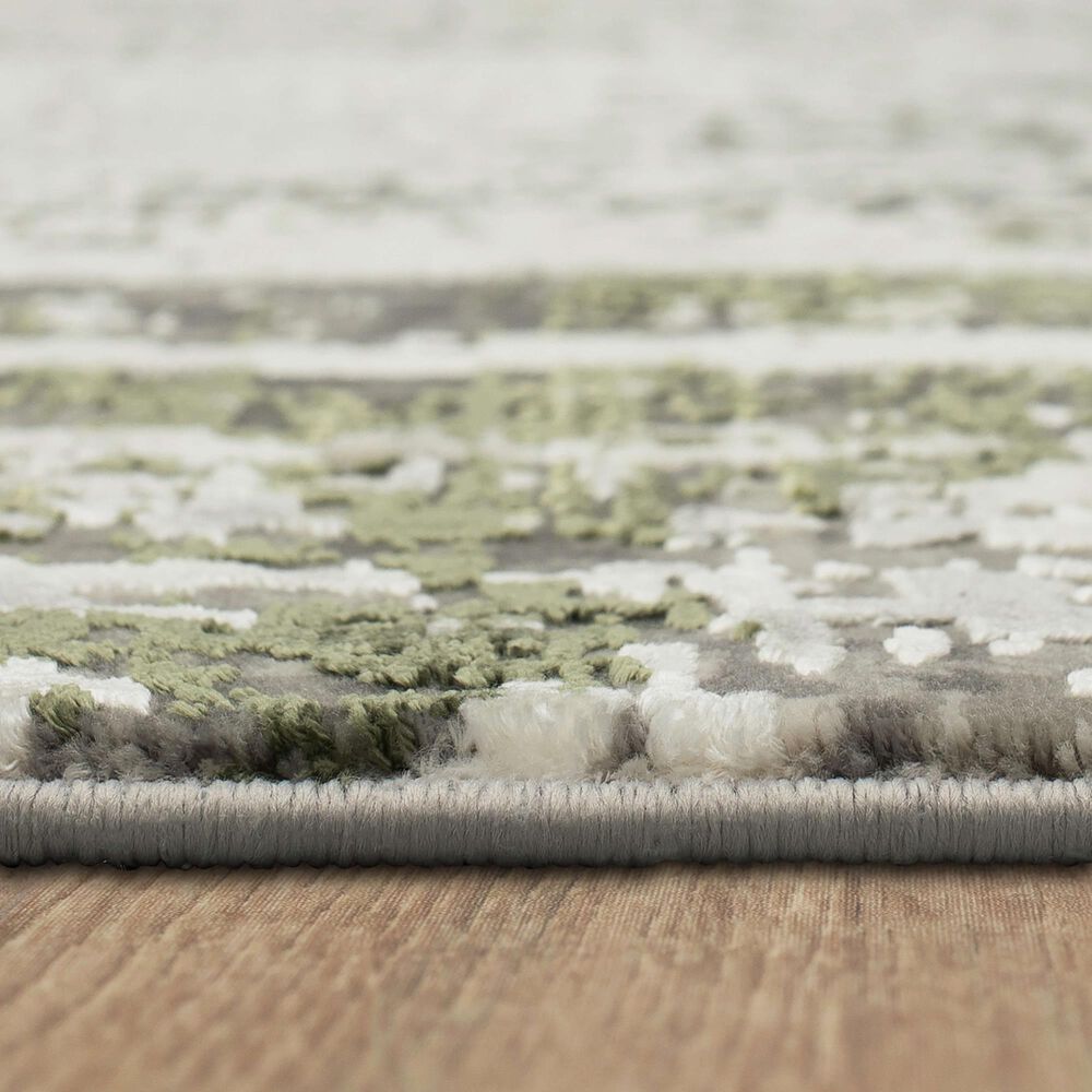 Karastan Tryst Mersi 12&#39; x 15&#39; Gray and Green Area Rug, , large