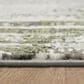 Karastan Tryst Mersi 12" x 15" Gray and Green Area Rug, , large