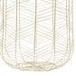 Maple and Jade Storage Basket with Faux Leather Handles in Polished Gold (Set of 3 ), , large