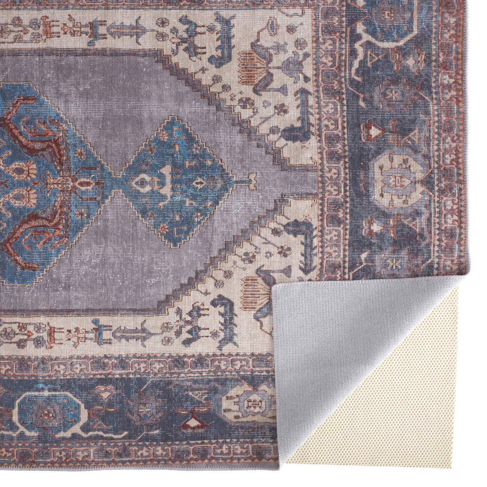 Feizy Percy 7&#39;10&quot; x 9&#39;10&quot; Blue and Gray Area Rug, , large