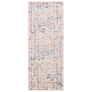 Kaleen Rugs Dasha Abstract 2" x 7"6" Bisque Runner, , large
